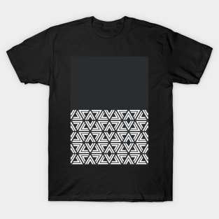 Black and White Geo T-Shirt